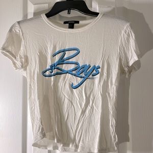 Vintage graphic crop tee
